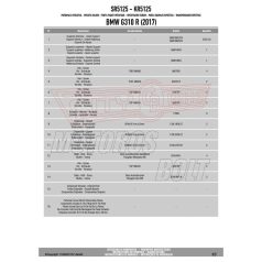 Csomagtartó alap BMW G 310 R (2017-2024) GIVI