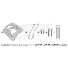 Csomagtartó alap BMW G 310 GS (2017-2024) GIVI