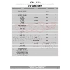Csomagtartó alap BMW G 310 GS (2017-2024) GIVI