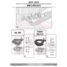 Csomagtartó alap BMW G 310 GS (2017-2024) GIVI