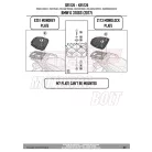Csomagtartó alap BMW G 310 GS (2017-2024) GIVI