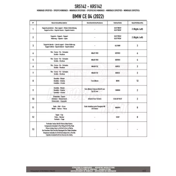Csomagtartó BMW CE 04 (2022-2025) GIVI