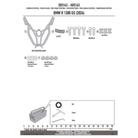 Csomagtartó BMW R 1300 GS (2024-2026) GIVI