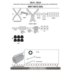 Csomagtartó BMW F 900 GS (2024-2025) GIVI