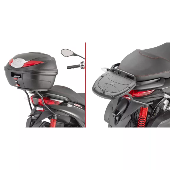 Csomagtartó alap Piaggio MP3 Yourban 125-300 (11-18) Piaggio MP3 300 HPE (2019-2024) GIVI Csomagtartó alap Piaggio MP3 Yourban 125-300 (11-18) Piaggio MP3 300 HPE (2019-2024) GIVI