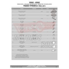 Csomagtartó alap Piaggio Typhoon 50-125 (11-17) GIVI