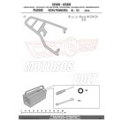 Csomagtartó alap Piaggio Vespa Primavera 50-125-150 (2014-2024) / Piaggio Vespa Sprint 50-125-150 (2014-2024) GIVI