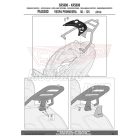 Csomagtartó alap Piaggio Vespa Primavera 50-125-150 (2014-2024) / Piaggio Vespa Sprint 50-125-150 (2014-2024) GIVI