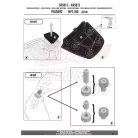 Csomagtartó alap Piaggio MP3 350-400-500 Sport / Business (2018-2021) GIVI