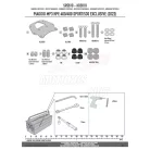 Csomagtartó Piaggio MP3 HPE400 / 400 Sport - 530 Exclusive (22-24) GIVI