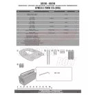 Csomagtartó alap Kymco Xtown 125-300 (2016-2024) GIVI