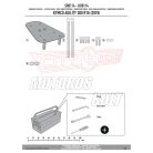 Csomagtartó alap Kymco Agility 300-350 R16 (19-24) GIVI