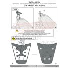 Csomagtartó alap Kymco Agility 300-350 R16 (19-24) GIVI