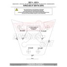 Csomagtartó alap Kymco Agility 300-350 R16 (19-24) GIVI