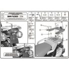 Csomagtartó BMW F 650 GS (04-07) / G 650 GS (11-17) GIVI MonoKEY dobozhoz