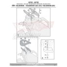 Csomagtartó alap KTM 1050 Adventure (2015-2016) / 1090 Adventure (2017-2018) / KTM 1190 Adventure / Adventure R (2013-2016) GIVI