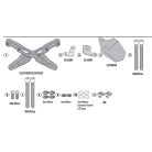 Csomagtartó KTM Duke 790 (2018-2020) / 890 Duke R (2021-2023) GIVI