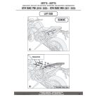 Csomagtartó KTM Duke 790 (2018-2020) / 890 Duke R (2021-2023) GIVI