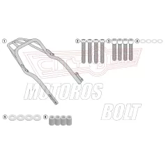  Csomagtartó alap Moto Guzzi V9 Roamer / V9 Bobber (2016-2022) GIVI