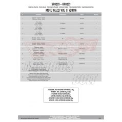 Csomagtartó alap Moto Guzzi V85 TT (2019-2023) GIVI