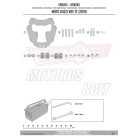 Csomagtartó alap Moto Guzzi V85 TT (2019-2023) GIVI