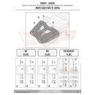 Csomagtartó alap Moto Guzzi V85 TT (2019-2023) GIVI