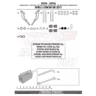 Csomagtartó alap Benelli Leoncino 500 (17-24) GIVI