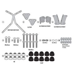 Csomagtartó BENELLI TRK702 / TRK702 X (2023-2025) GIVI