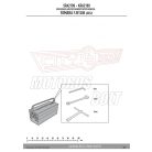 Csomagtartó alap YAMAHA FJR 1300 (06-18) GIVI alumínium