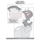Csomagtartó alap YAMAHA FJR 1300 (06-18) GIVI alumínium