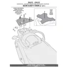 Csomagtartó alap Suzuki DL 650 V-Strom L2-L3-L4-L5-L6 (11-16) GIVI alumínium