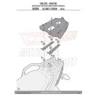 Csomagtartó alap SUZUKI DL 1000 V-STROM (14-16) GIVI alumínium