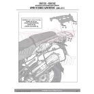 Csomagtartó alap BMW R 1200 GS Adventure (06-13) GIVI alumínium