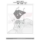 Csomagtartó alap BMW R 1200 RT (14-18) / BMW R 1250 RT (2019) GIVI alumínium