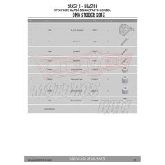 Csomagtartó alap BMW S 1000 XR (2015-2019) GIVI aluminium