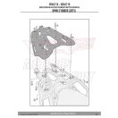 Csomagtartó alap BMW S 1000 XR (2015-2019) GIVI aluminium