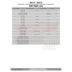   Csomagtartó alap BMW F 900 R (2020-2025) / BMW F 900 XR (2020-2025) GIVI