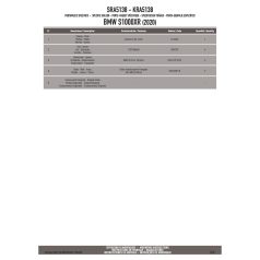Csomagtartó alap BMW S 1000 XR (2020-2024) GIVI