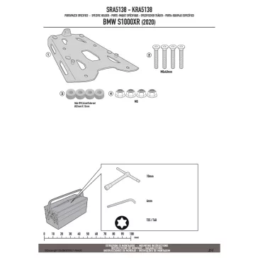 Csomagtartó alap BMW S 1000 XR (2020-2026) GIVI