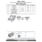 Csomagtartó alap BMW C 400 X(2025)/C 400 GT(2025)/ R 1300 GS (2024-2026)/ R 1300 GS Adventure (2025) GIVI