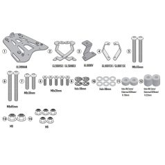 Csomagtartó alap BMW R 1300 GS Adventure (2025) GIVI