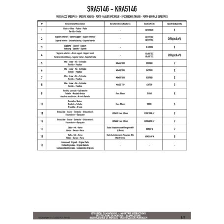 Csomagtartó alap BMW R 1300 GS Adventure (2025) GIVI
