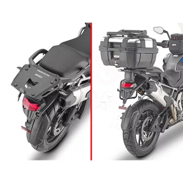   Csomagtartó alap TRIUMPH Tiger 1200 GT Explorer (2022-2026) / TRIUMPH Tiger 1200 GT (2022-2026) /  Tiger  1200 Rally Explorer GIVI alumínium