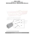 Csomagtartó alap DUCATI MULTISTRADA 1200 (10-14) GIVI alumínium