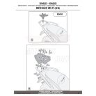 Csomagtartó alap MOTO GUZZI V85 TT (19-23) GIVI alumínium