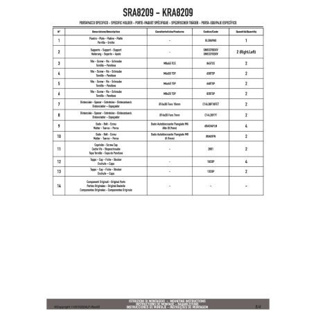 Csomagtartó alap MOTO GUZZI V85 TT (2024-2025) GIVI