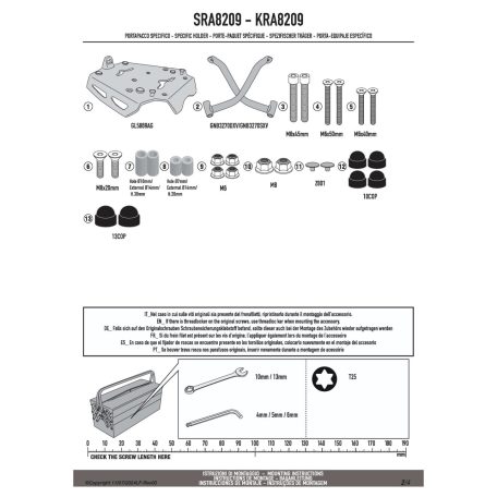 Csomagtartó alap MOTO GUZZI V85 TT (2024-2025) GIVI