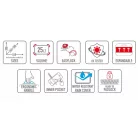 GIVI ST609+ 25+25 literes Easylock oldaltáska szett – sportos, vízálló