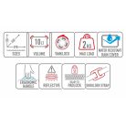 GIVI ST610+ 6–10L Bővíthető Thermoformált Tank- és Üléstáska