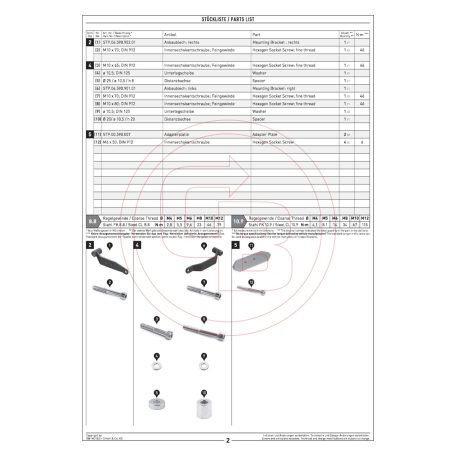 SW-MOTECH bukógomba szett YAMAHA Tracer 900 (2014-2020) Váz- és blokkvédelem